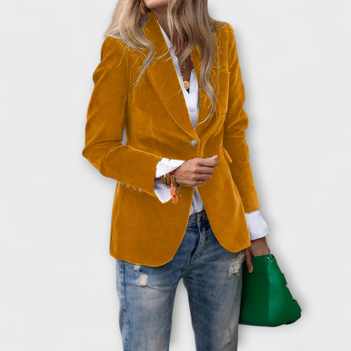 MELISSA | Elegant Velvet Blazer
