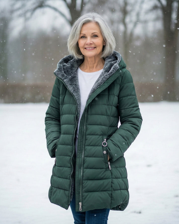 Donna | Fleece Lined Puffer Coat