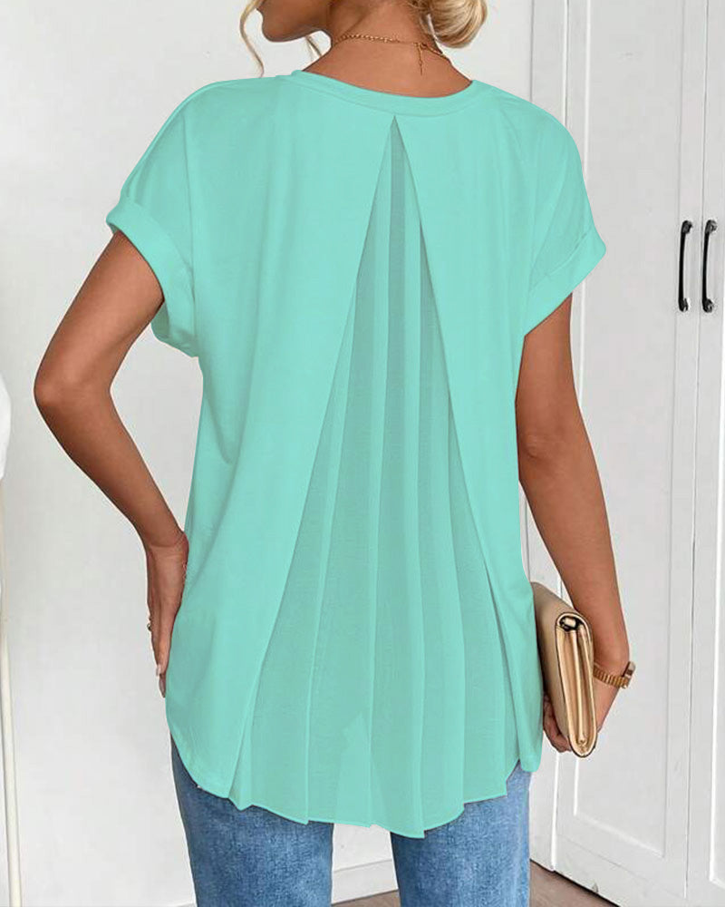 Tyloni | Pleated Back Shirt