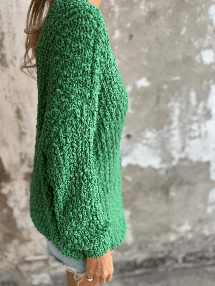 Aliya | Cozy Textured Knit Sweater