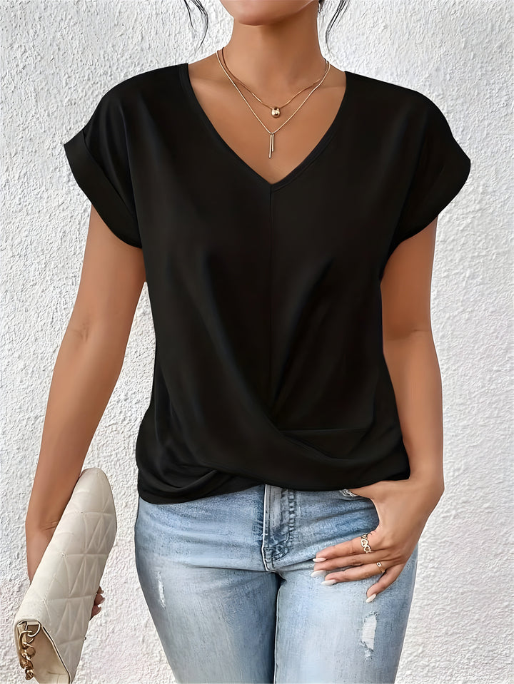 RAENA | Twist-Front Top