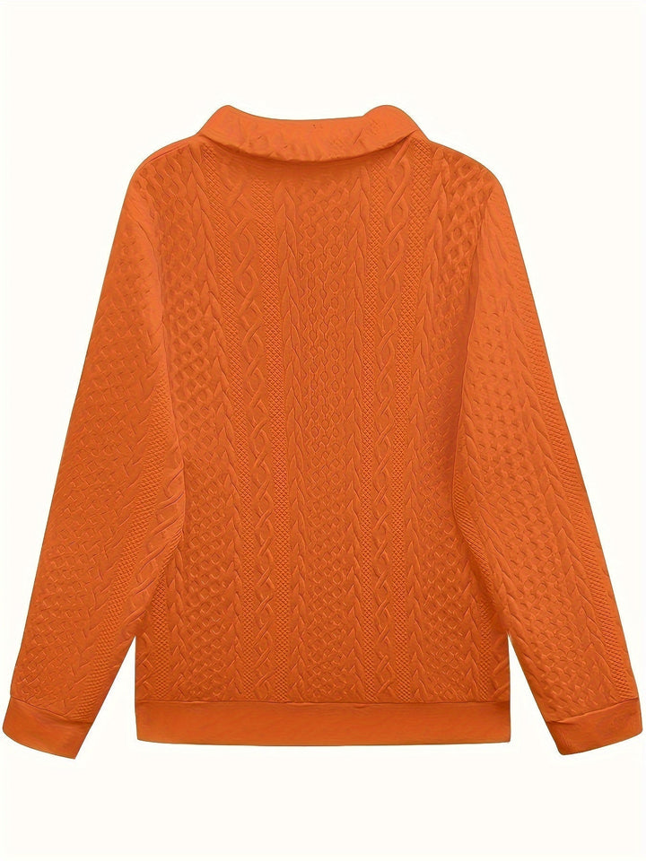 YANNA | Zip Pocket Sweatshirt