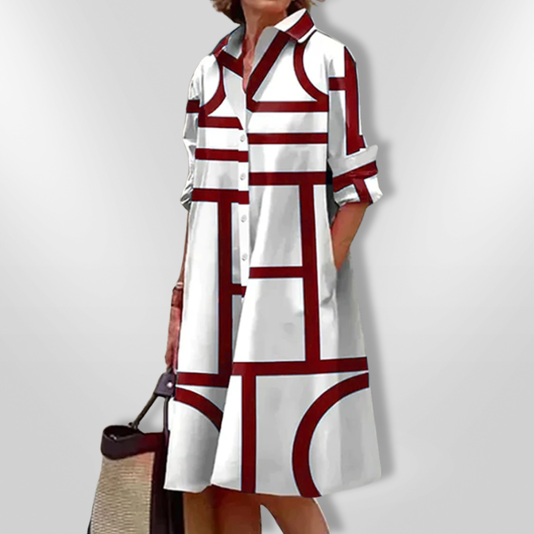 Francine | Chic Button-Up Dress