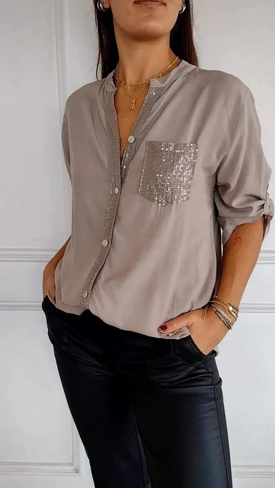 Elegant Glow Blouse