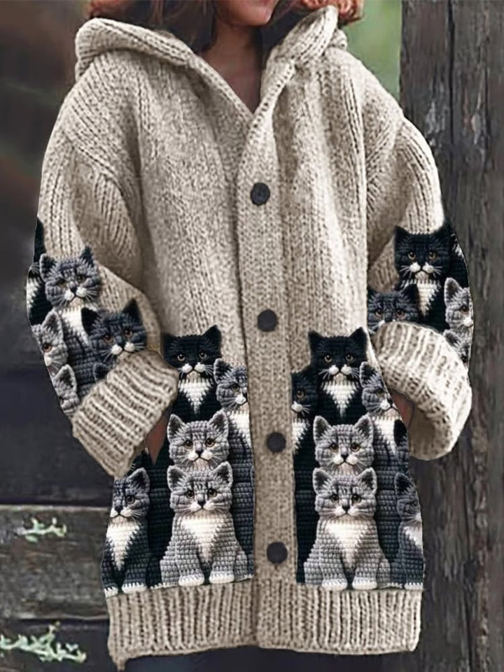 Elsie | Cats Cardigan