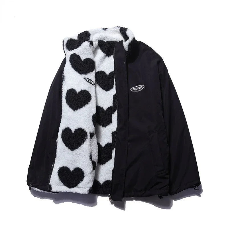 ELAYNA | Reversible Heart Jacket