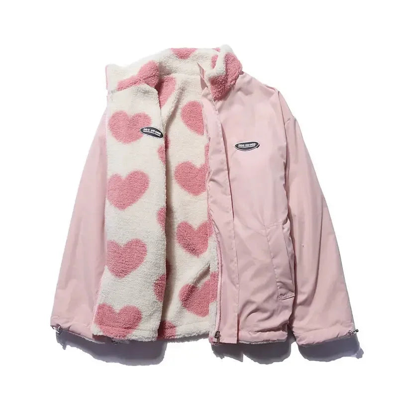 ELAYNA | Reversible Heart Jacket