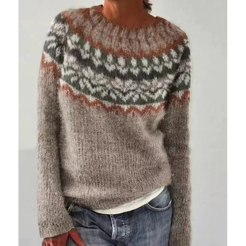 Carmel | Soft Patterned Jumper