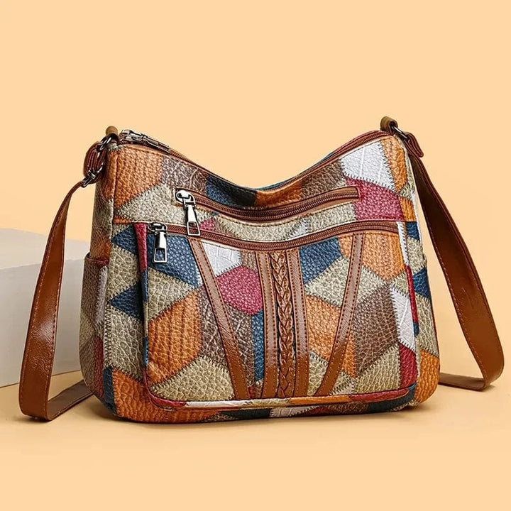 Mosaic Leather Bag