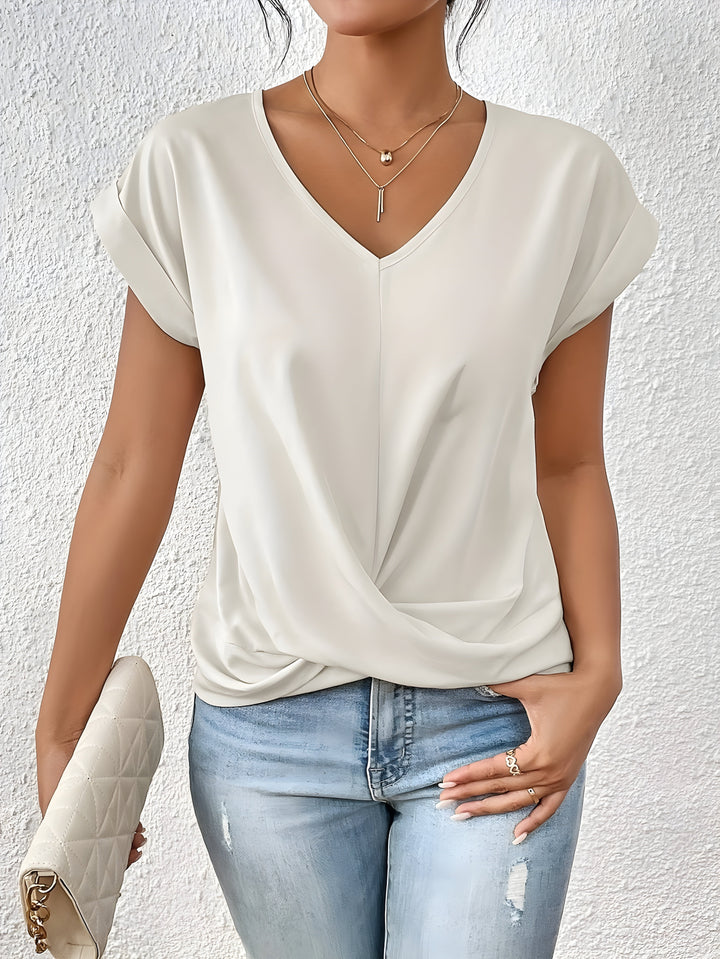 RAENA | Twist-Front Top
