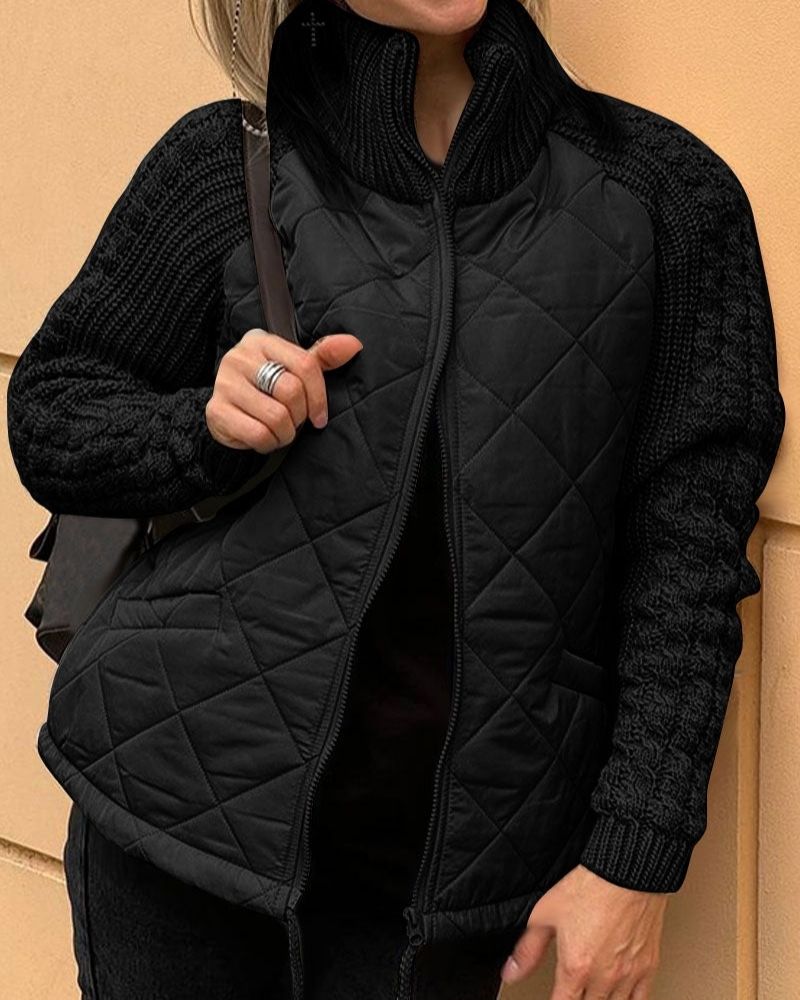 Orla | Knitted Sleeve Jacket