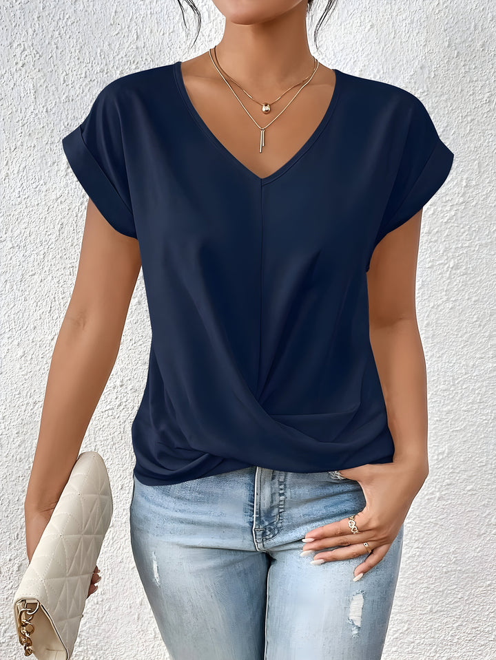 RAENA | Twist-Front Top