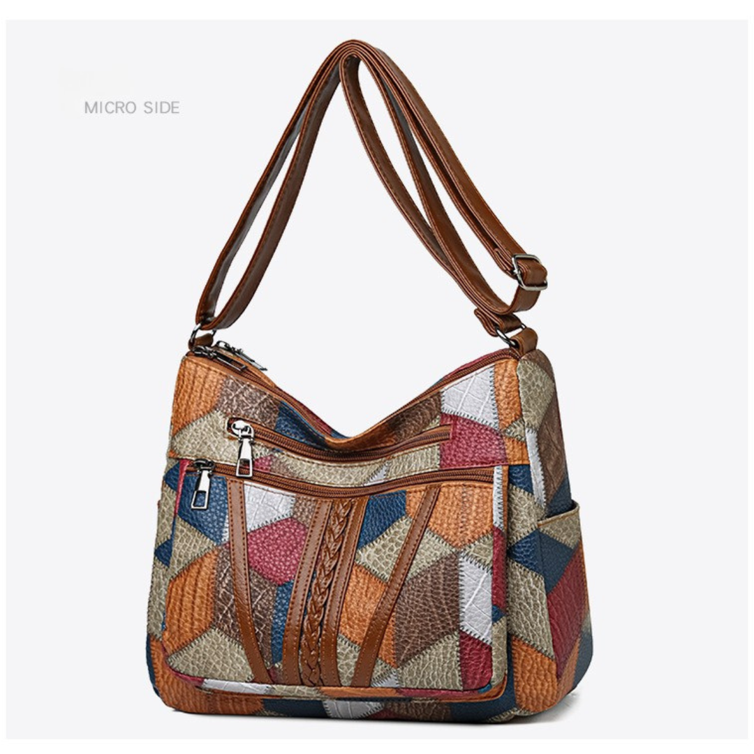 Mosaic Leather Bag